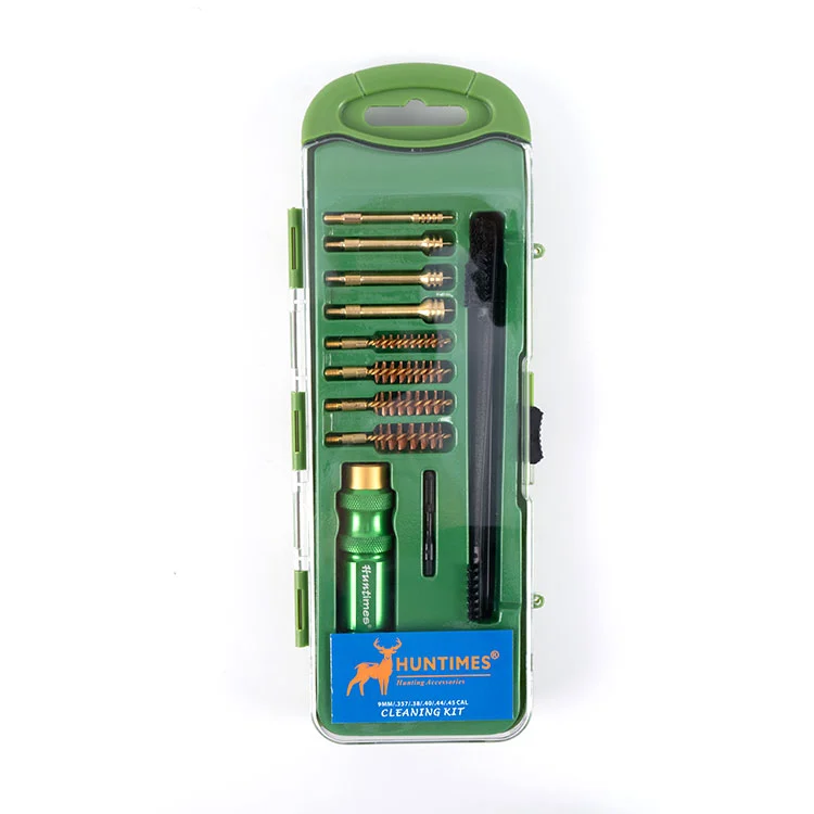 طقم تنظيف المسدس من سبائك الألومنيوم